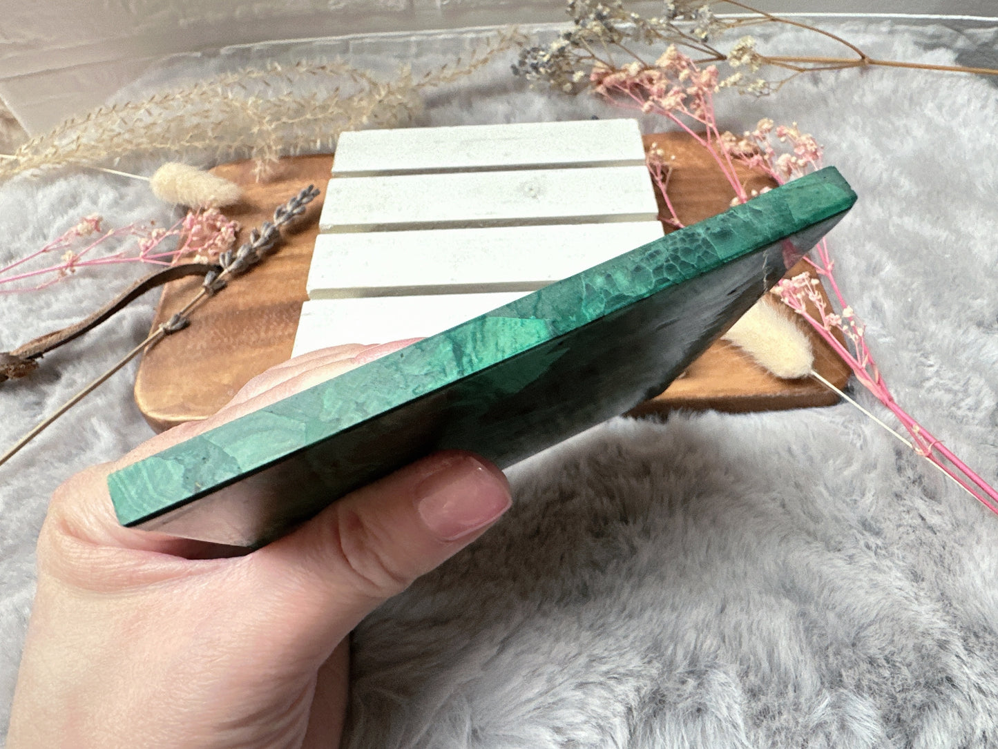 Malachite Square Slab