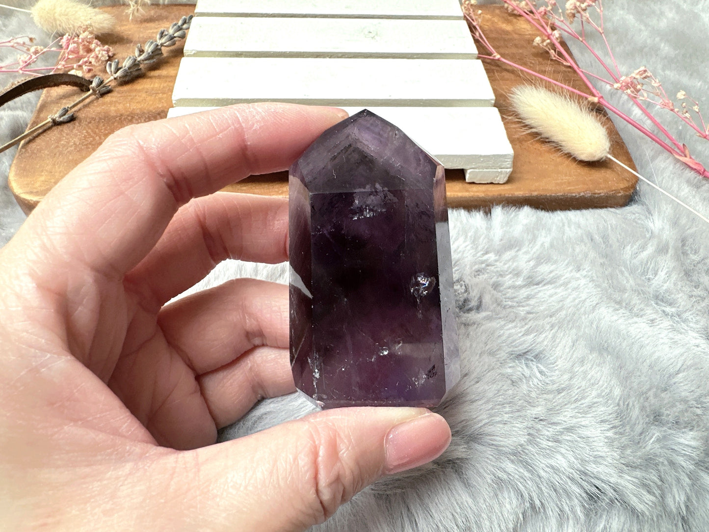 Small Amethyst Polished Point