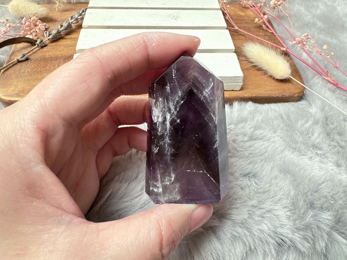 Small Amethyst Polished Point