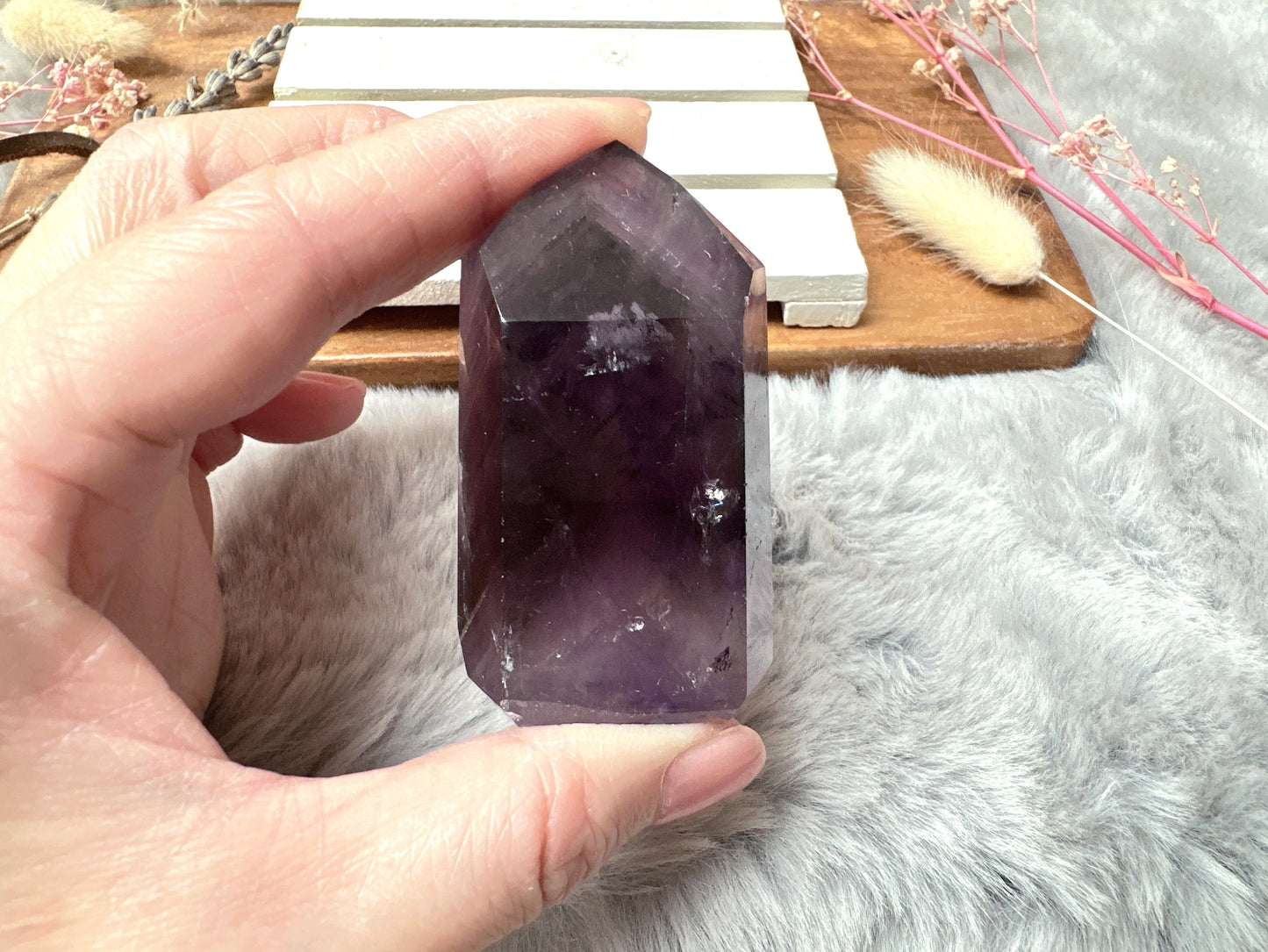 Small Amethyst Polished Point