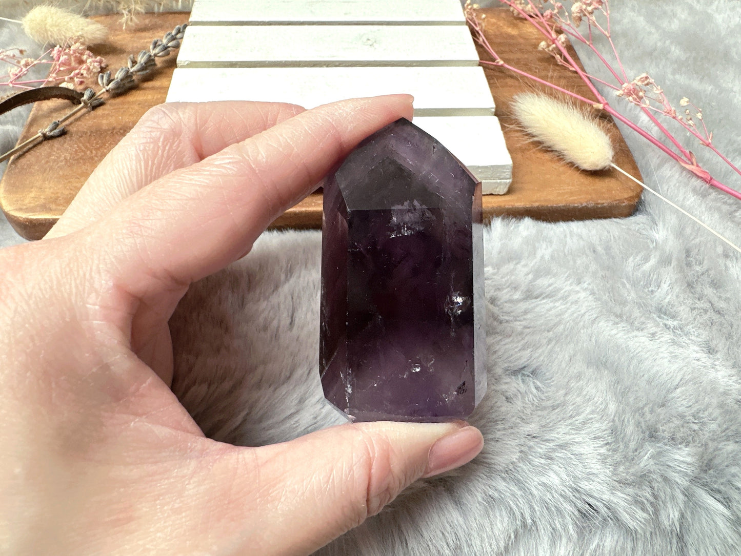 Small Amethyst Polished Point