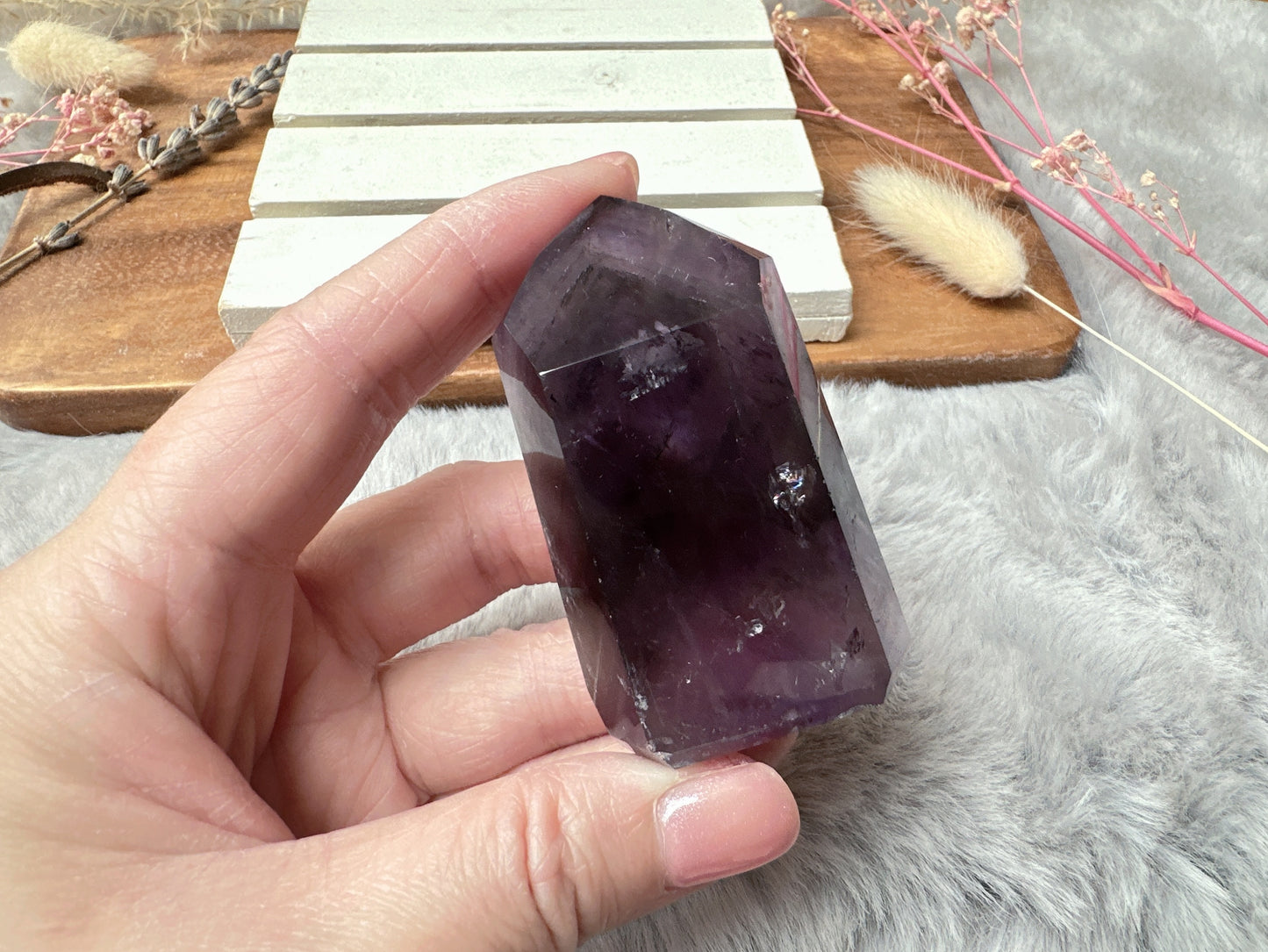 Small Amethyst Polished Point