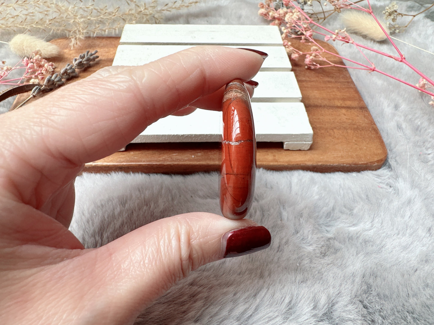 Brecciated Jasper Flat Stone