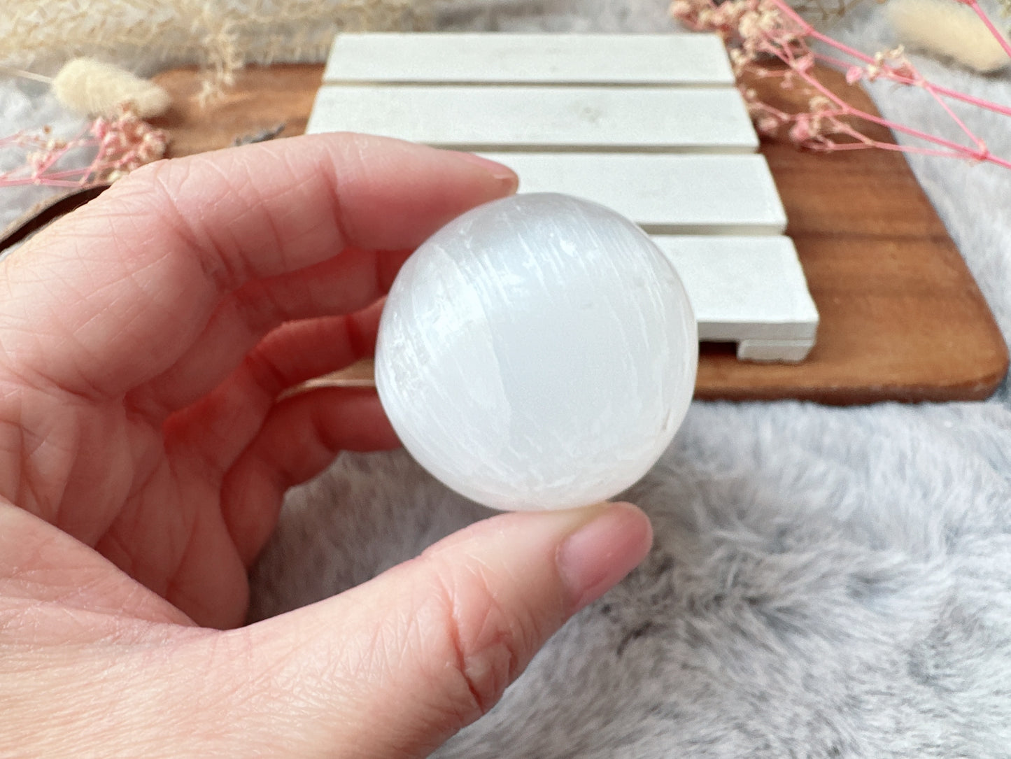 Small Selenite Sphere