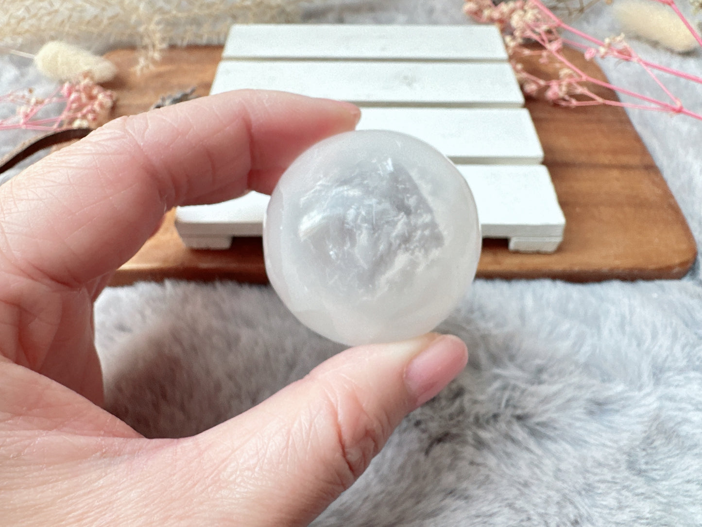 Small Selenite Sphere