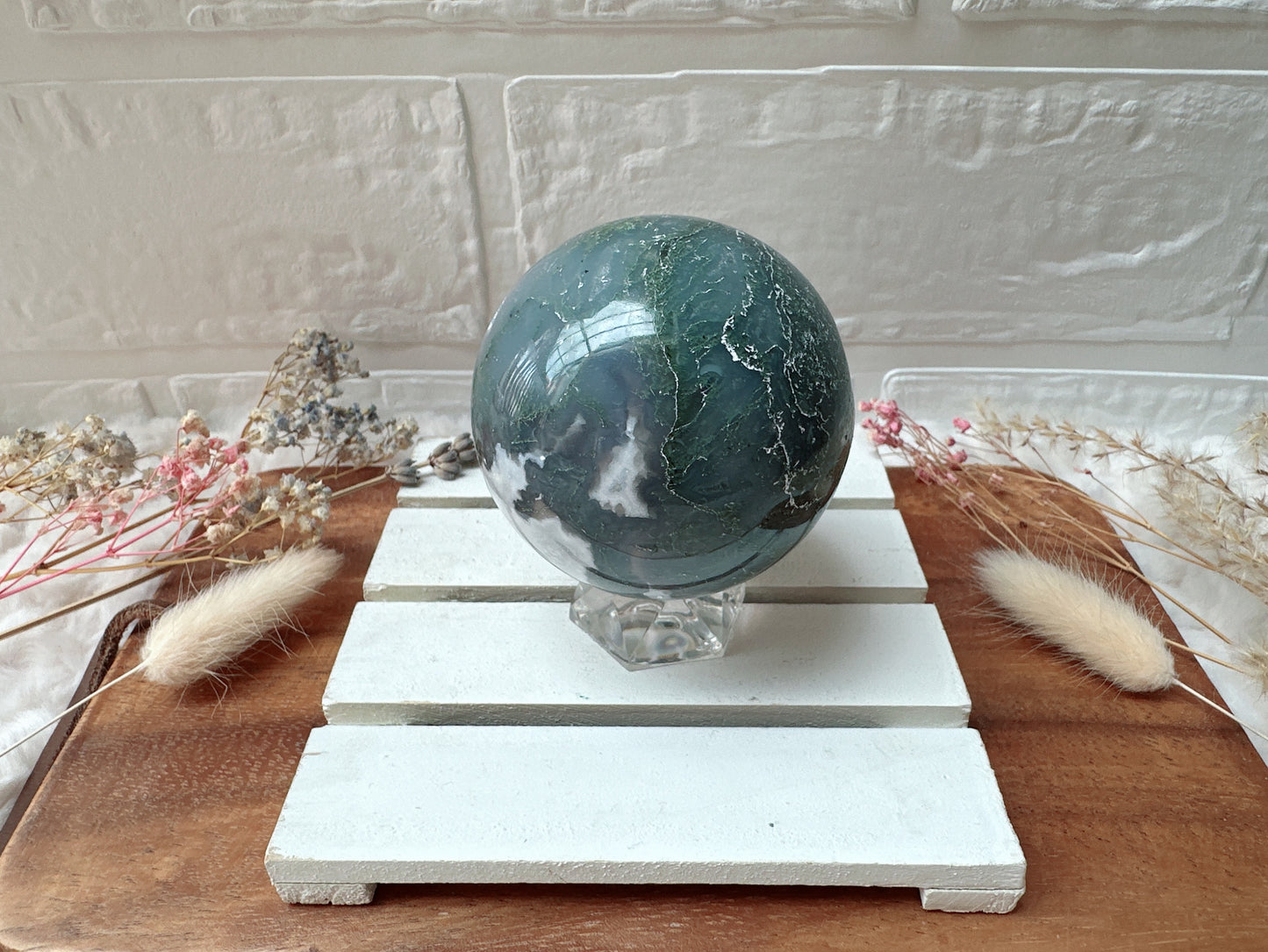 Moss Agate Sphere