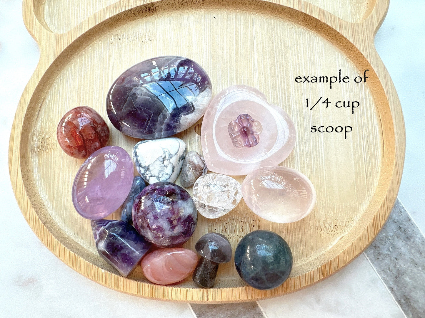Love Crystal Confetti Scoop