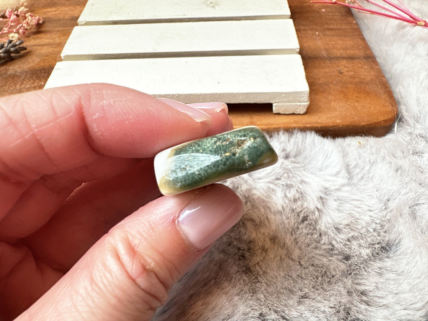Ocean Jasper Flat Tumble