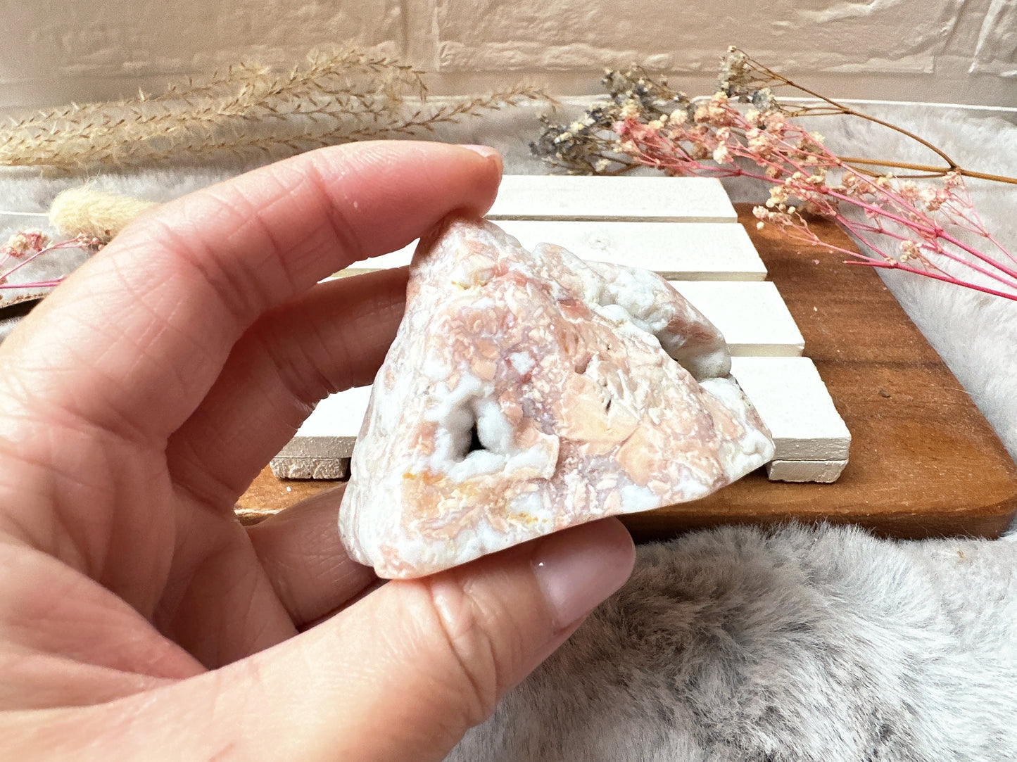 Cotton Candy Agate Free Form