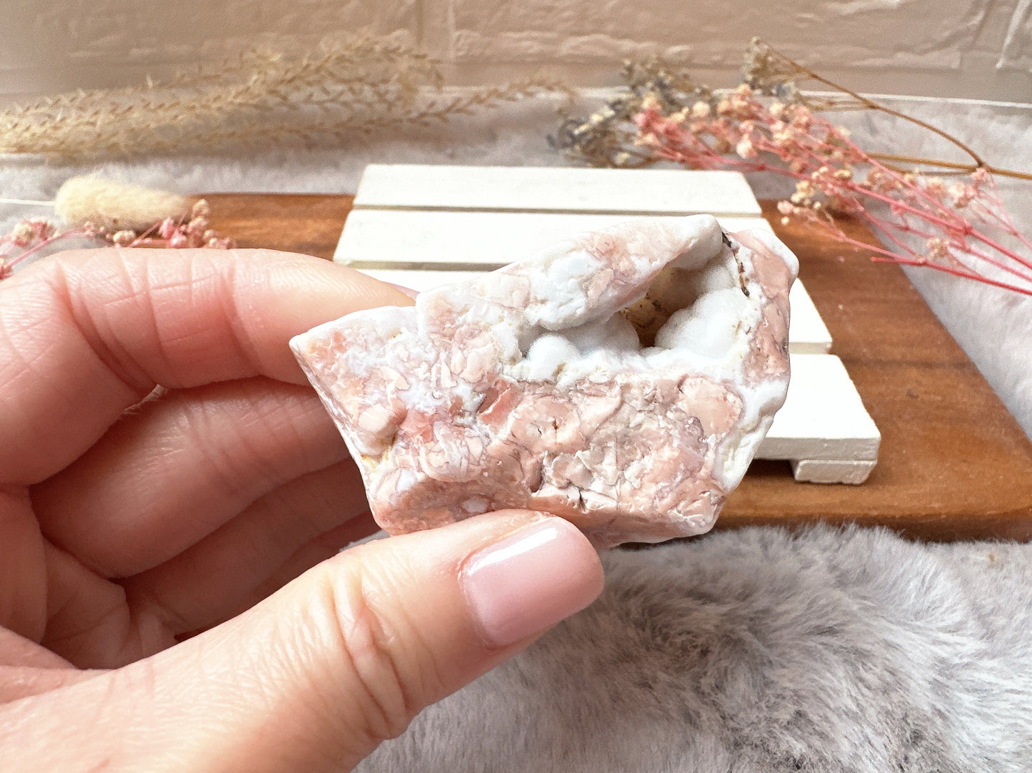 Cotton Candy Agate Free Form