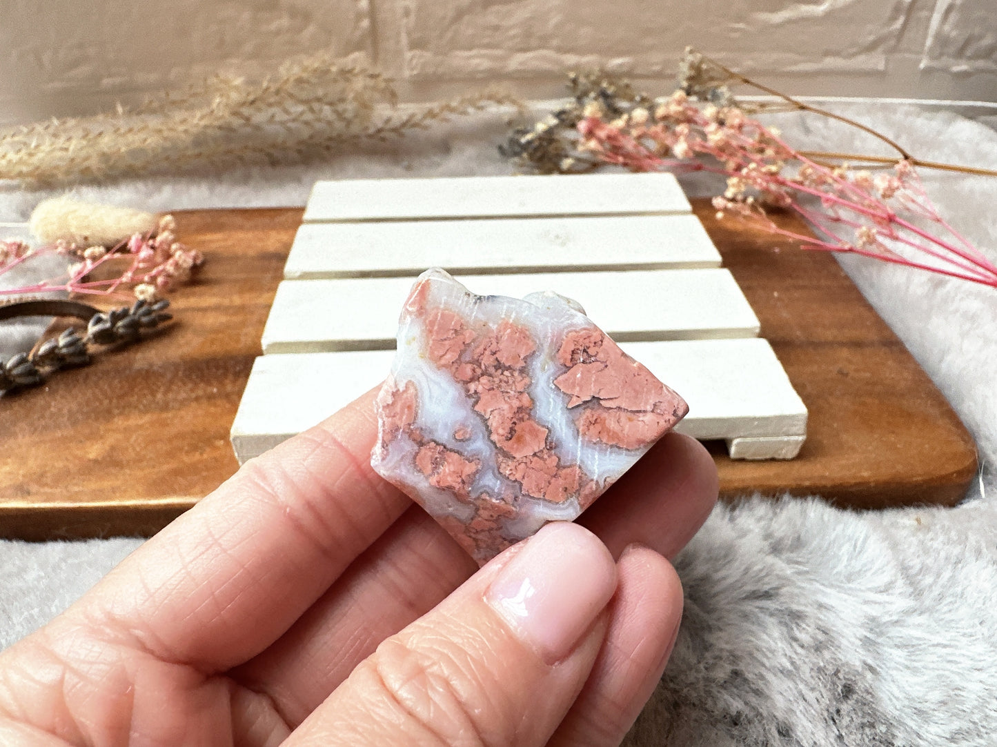 Small Cotton Candy Agate Free Form