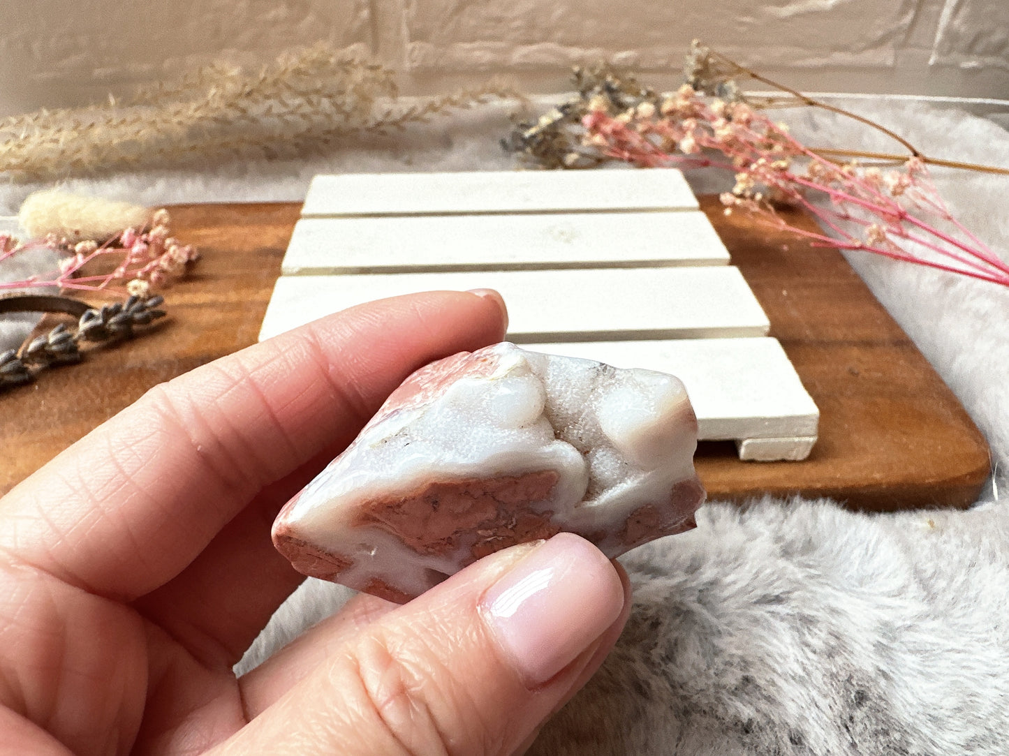 Small Cotton Candy Agate Free Form