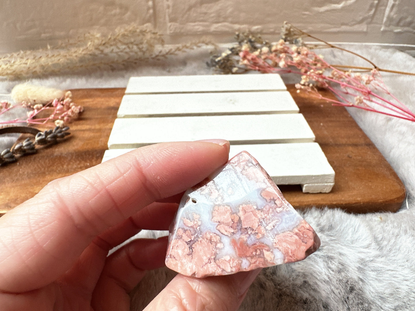 Small Cotton Candy Agate Free Form