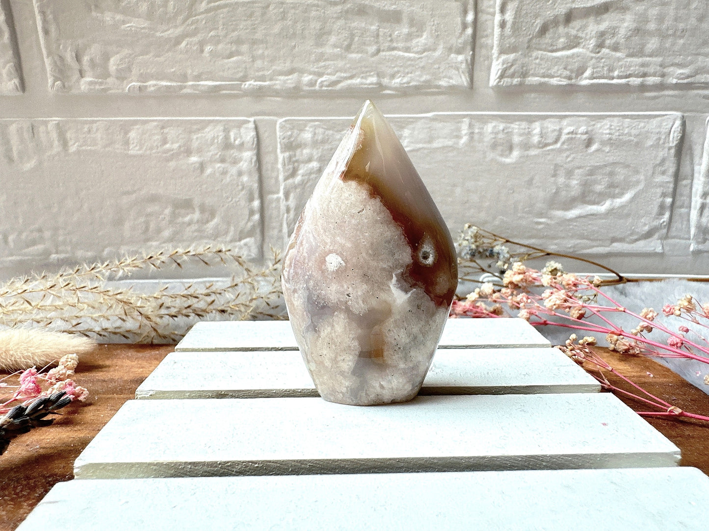 Small Flower Agate Flame