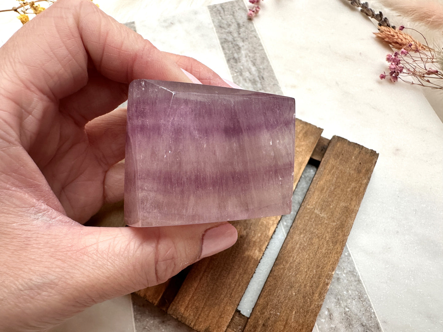 Purple Fluorite Free Form