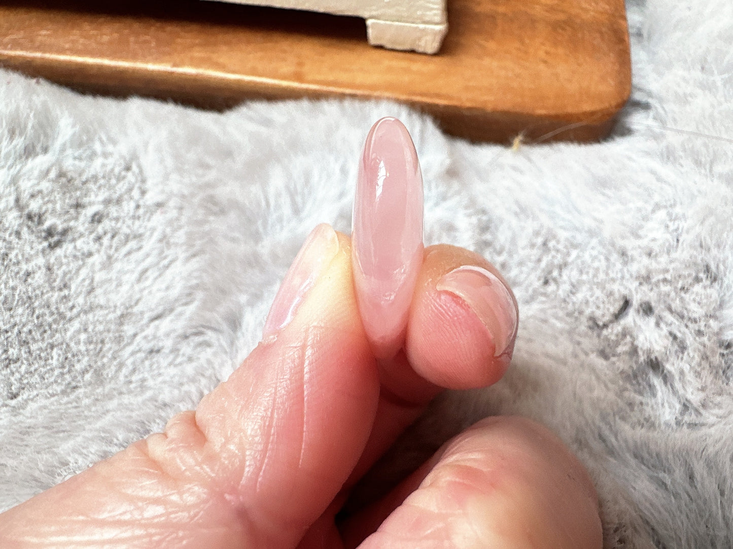 Mini Rose Quartz Crystal Heart