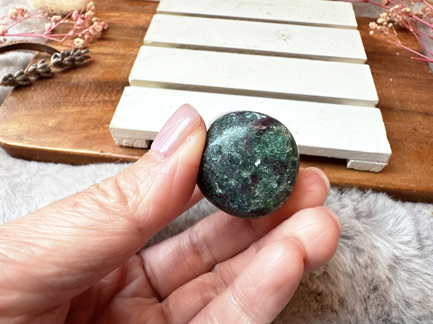 Ruby Fuchsite Kyanite Tumble