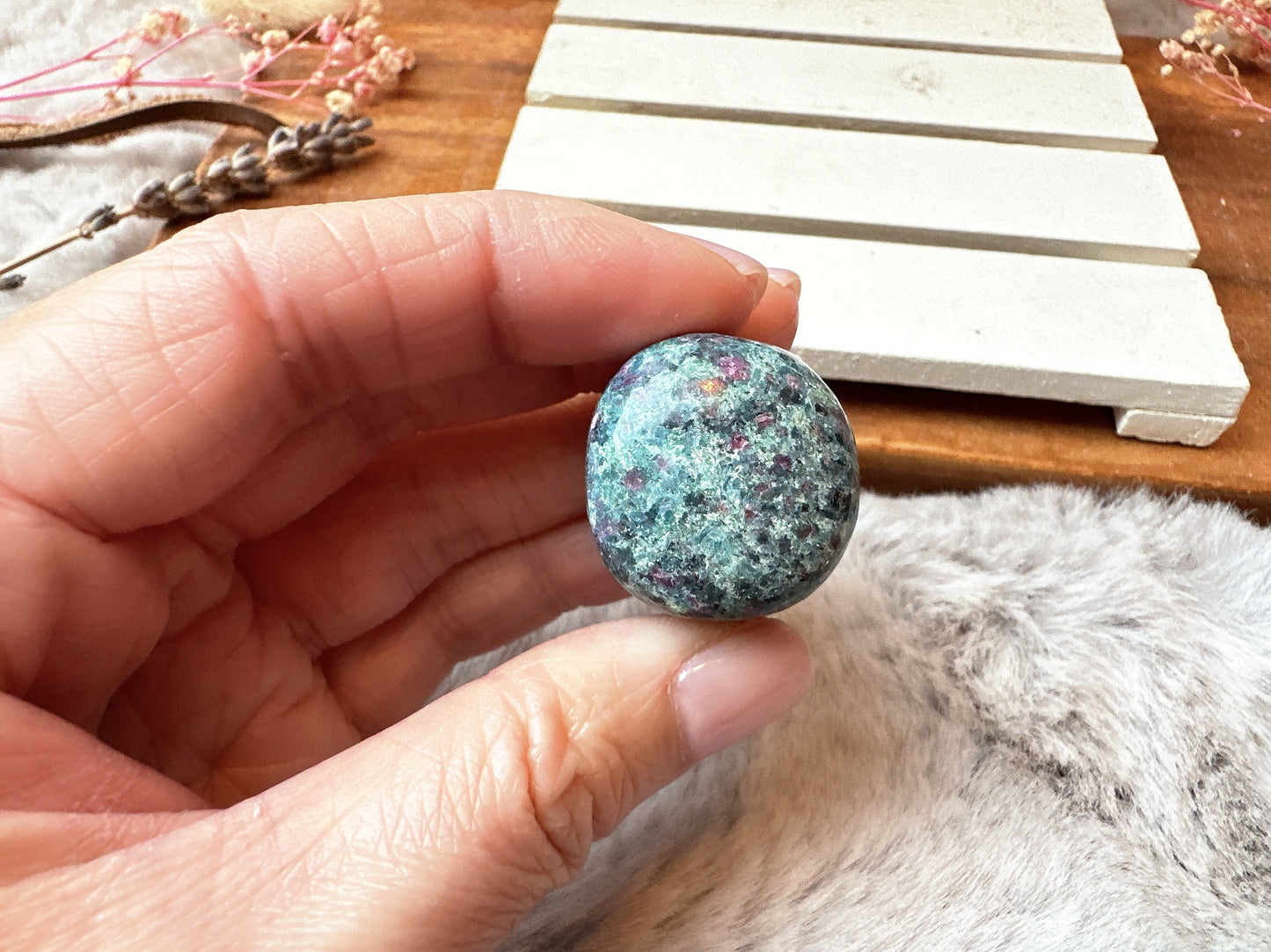 Ruby Fuchsite Kyanite Tumble