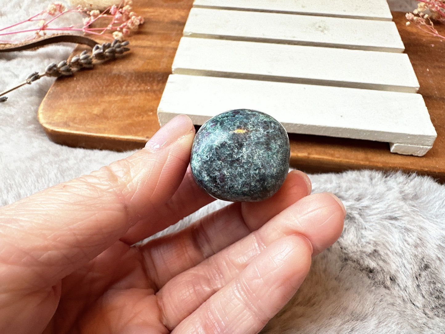 Ruby Fuchsite Kyanite Tumble