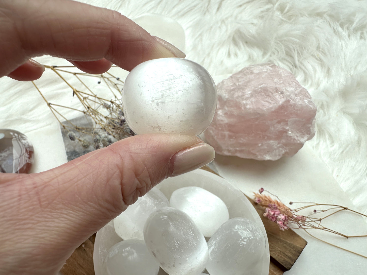 One Selenite Tumble