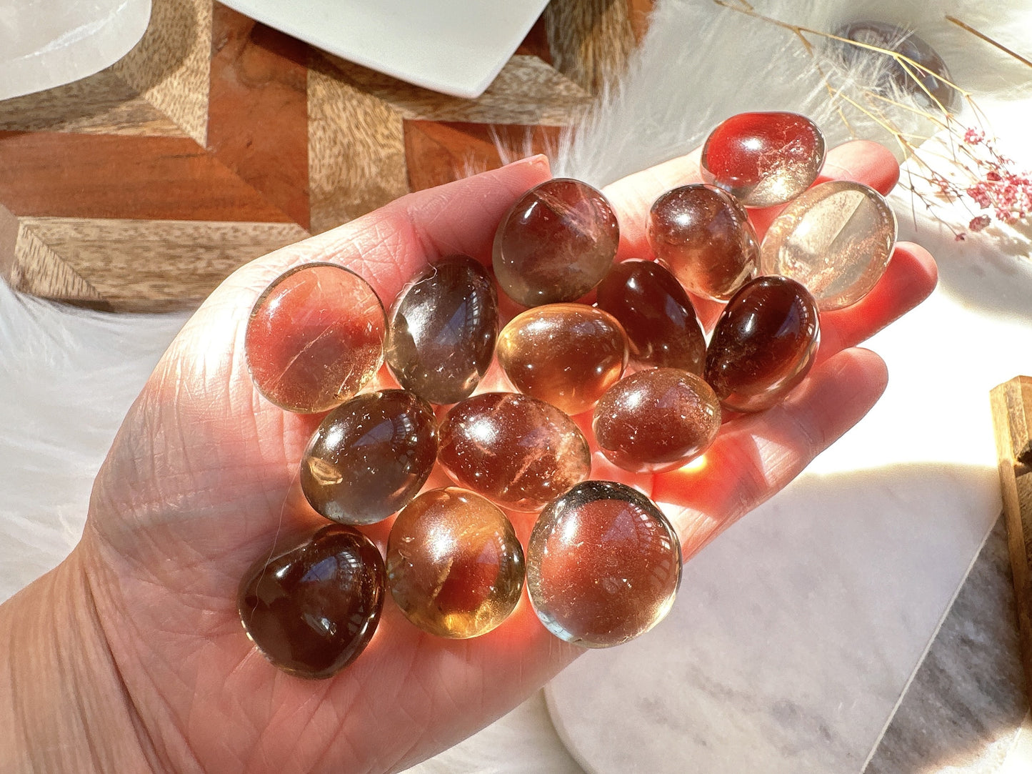 One Small Smoky Quartz Tumble