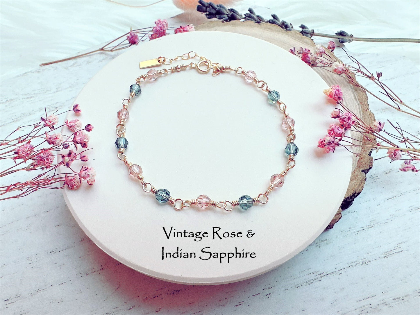 Delicate Round Crystal Bracelet