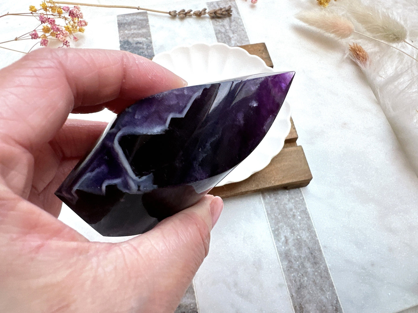 Watermelon Fluorite Flame