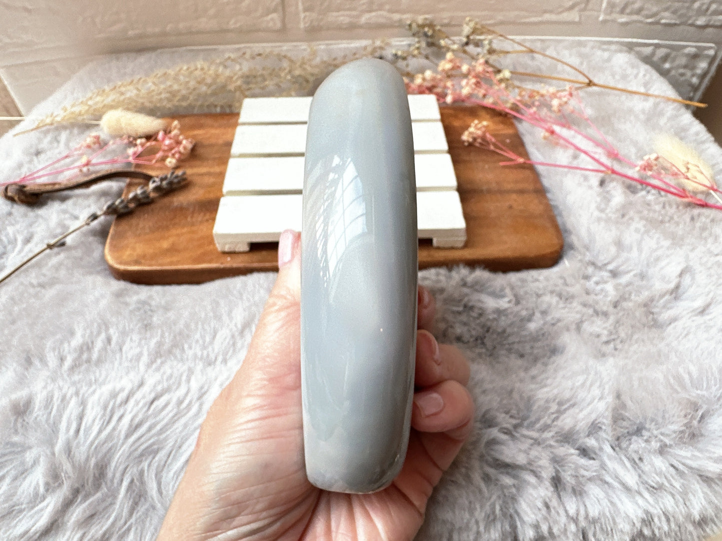 Large Agate with Druzy Free Form