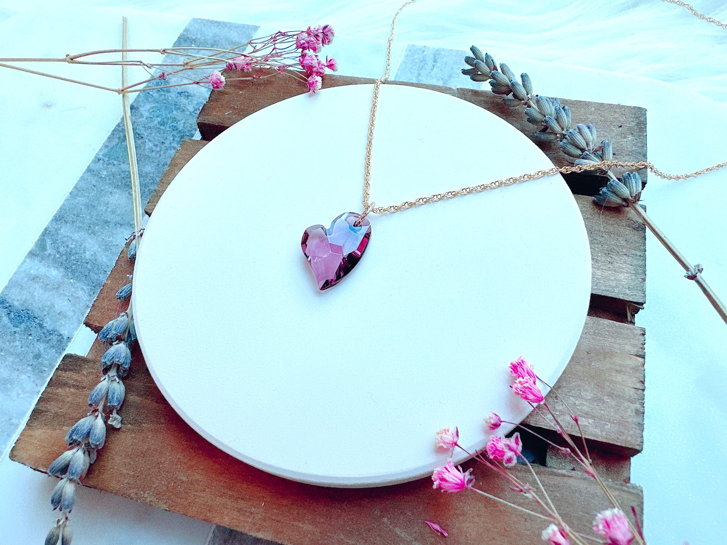 Crystal Heart Necklace