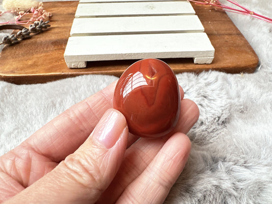 Banded Carnelian Tumble