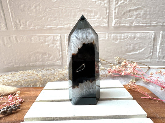 Black Agate Tower Obelisk