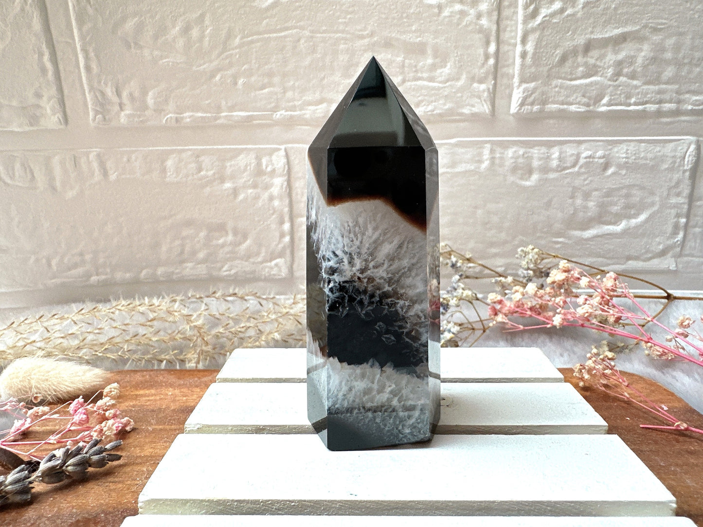 Black Agate Tower Obelisk