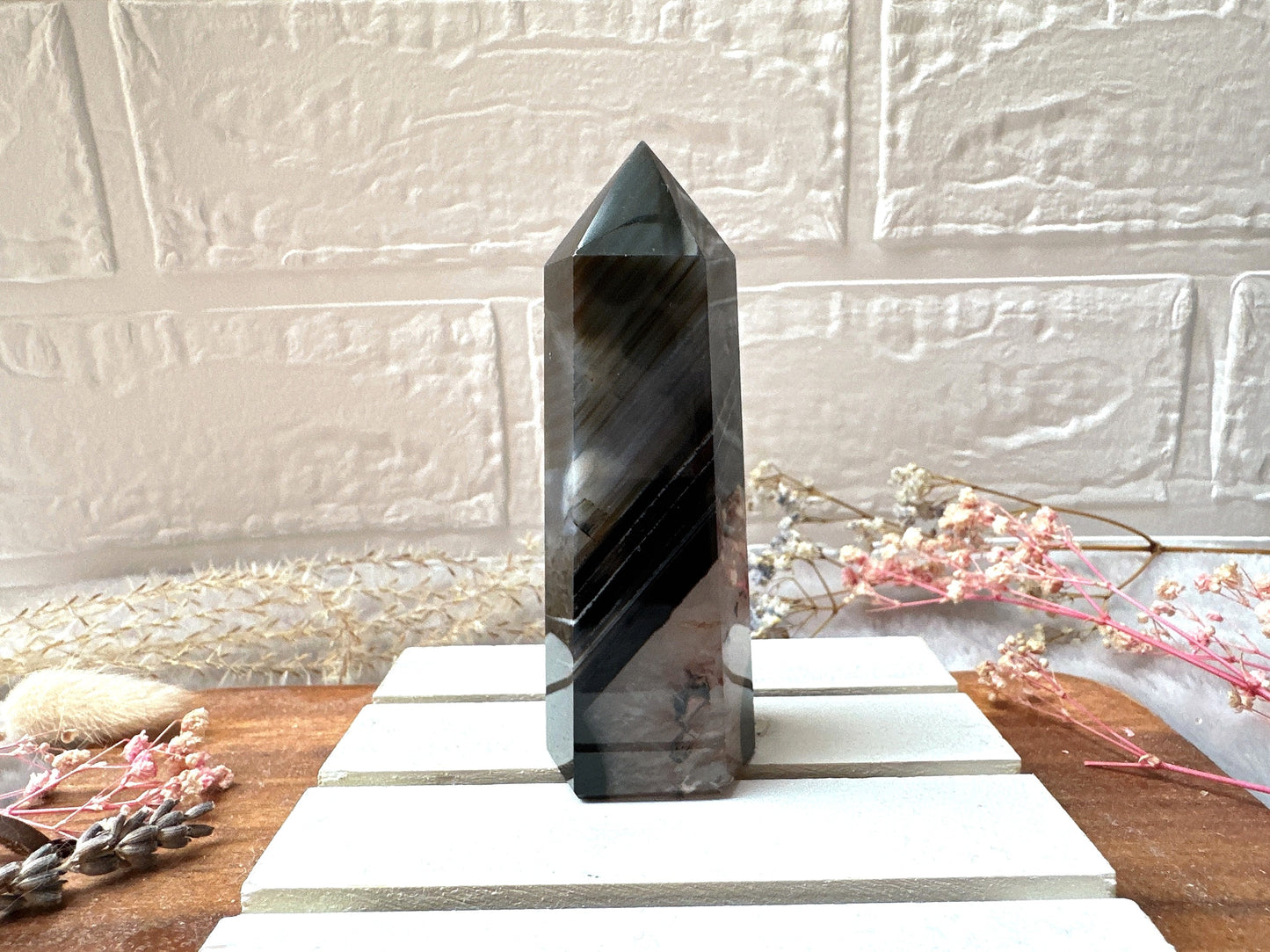 Black Agate Tower Obelisk