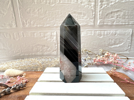 Black Agate Tower Obelisk