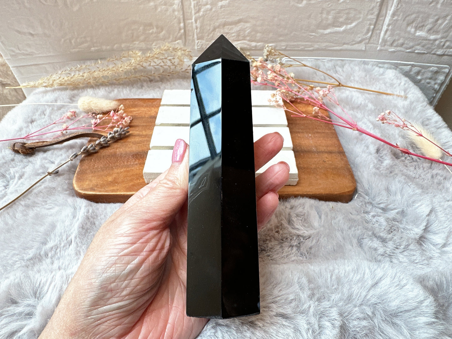 Black Agate Tower Obelisk
