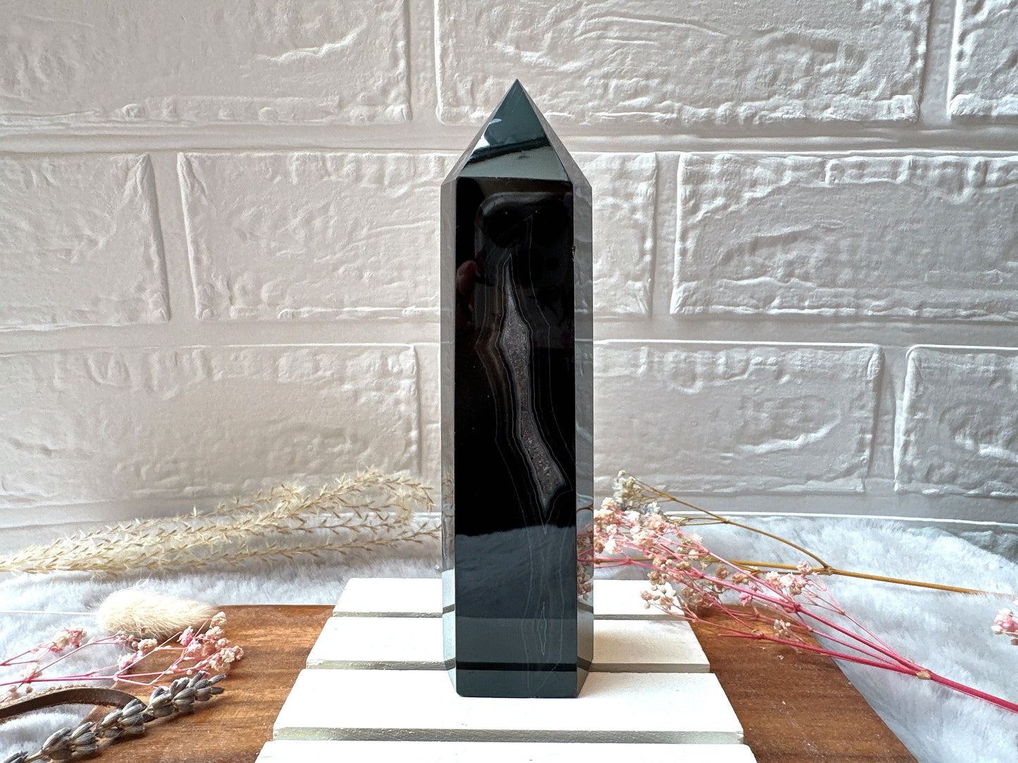 Black Agate Tower Obelisk