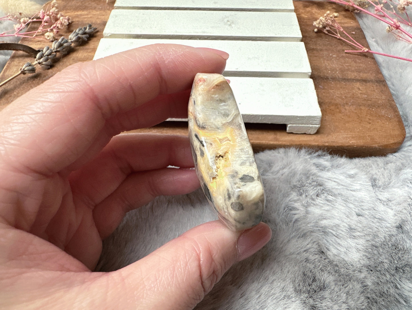 Crazy Lace Agate Moon