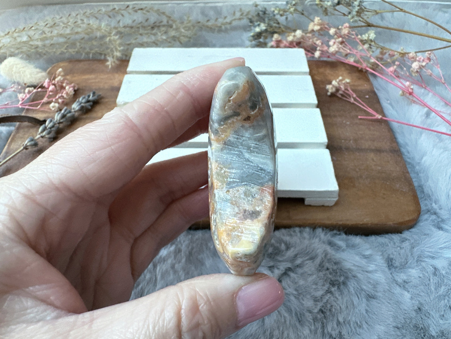 Crazy Lace Agate Moon