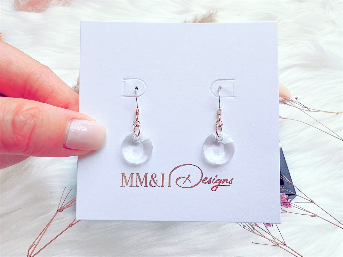 Crystal Sun Earrings