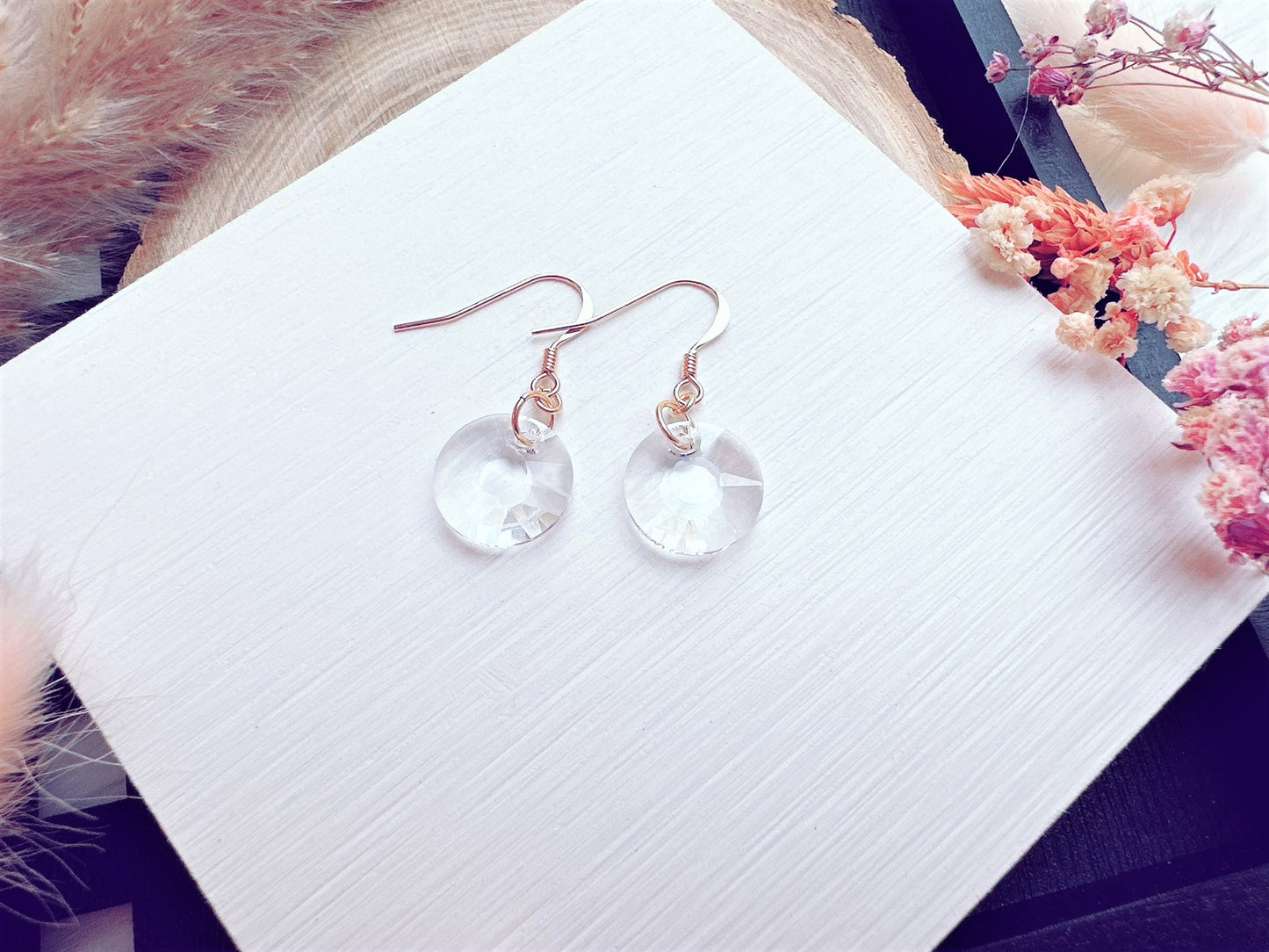 Crystal Sun Earrings