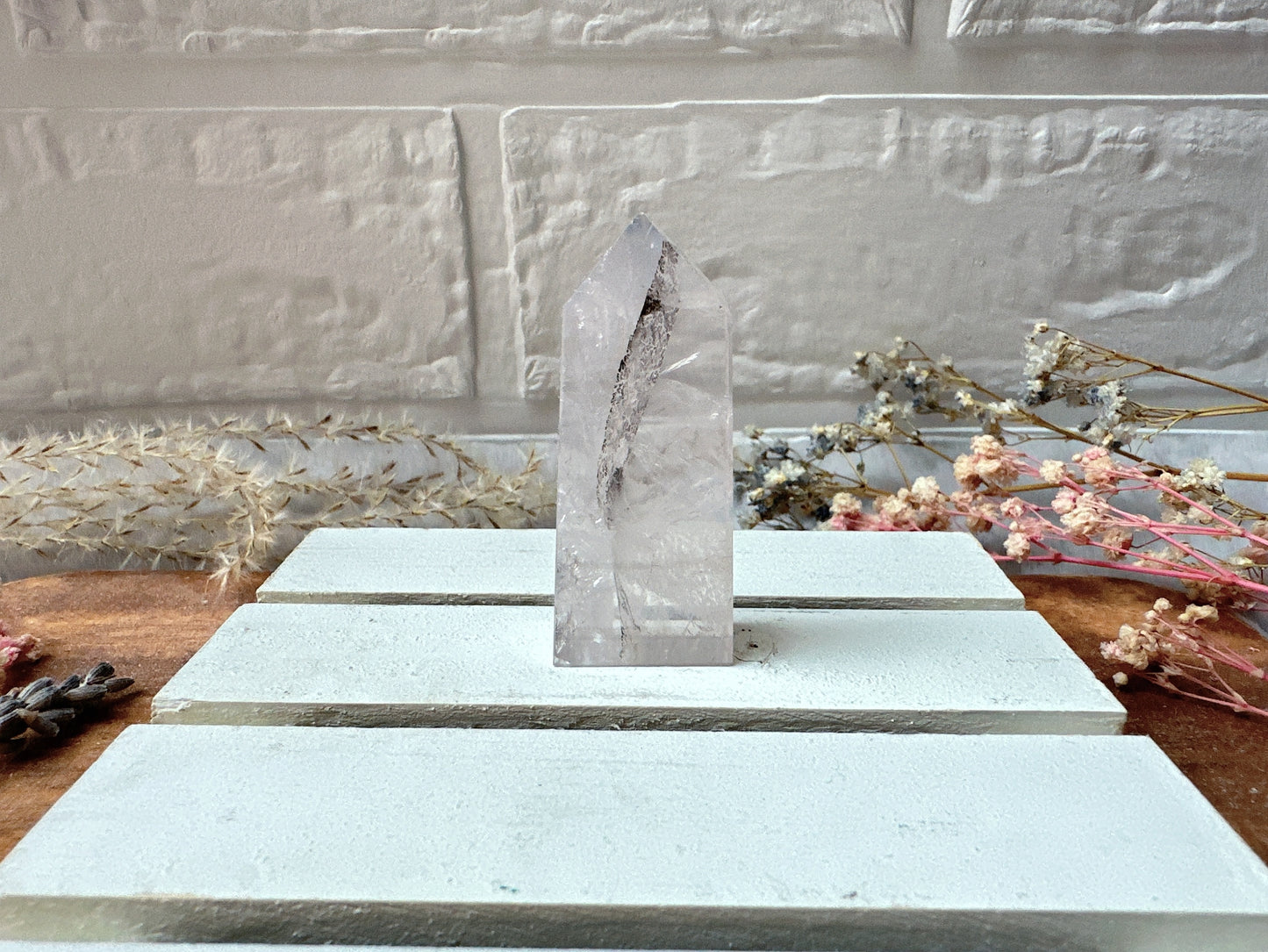 Mini Dendritic Quartz Tower Obelisk