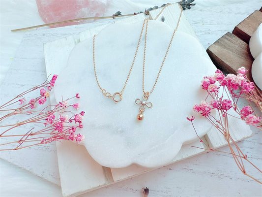 Flower Charm Necklace