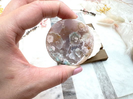 Mini Flower Agate Bowl/Dish
