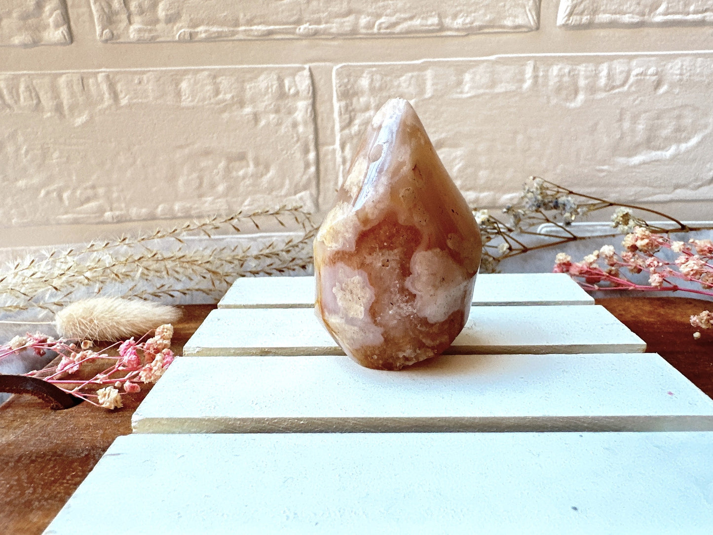 Small Flower Agate Flame
