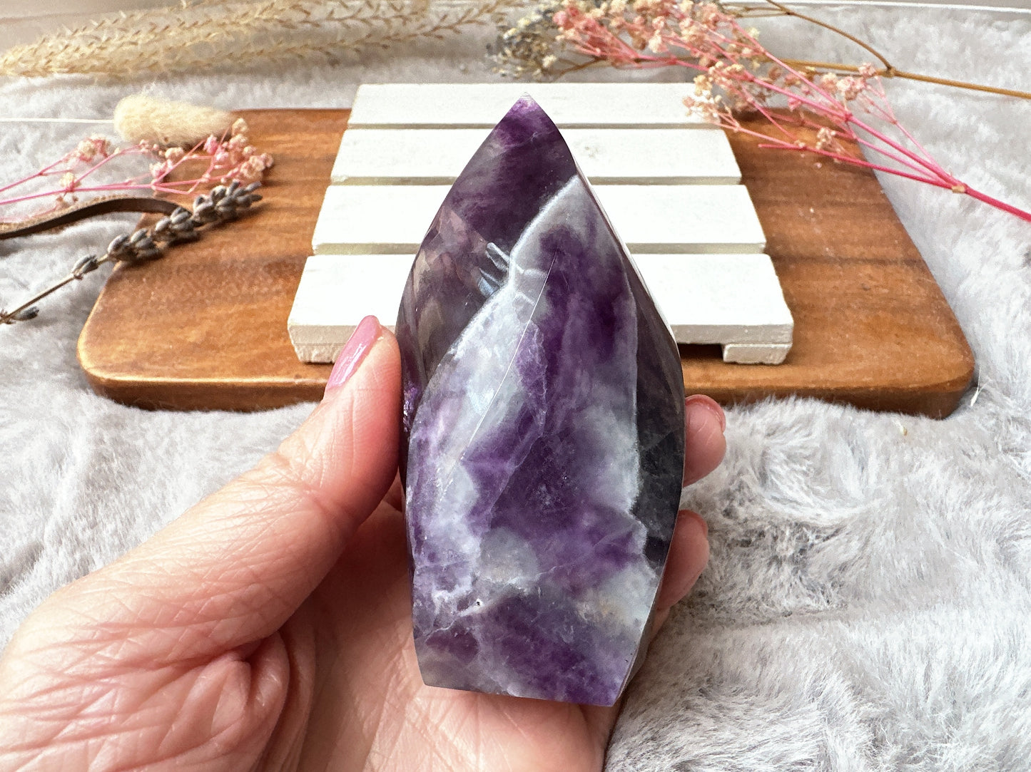 Watermelon Fluorite Flame