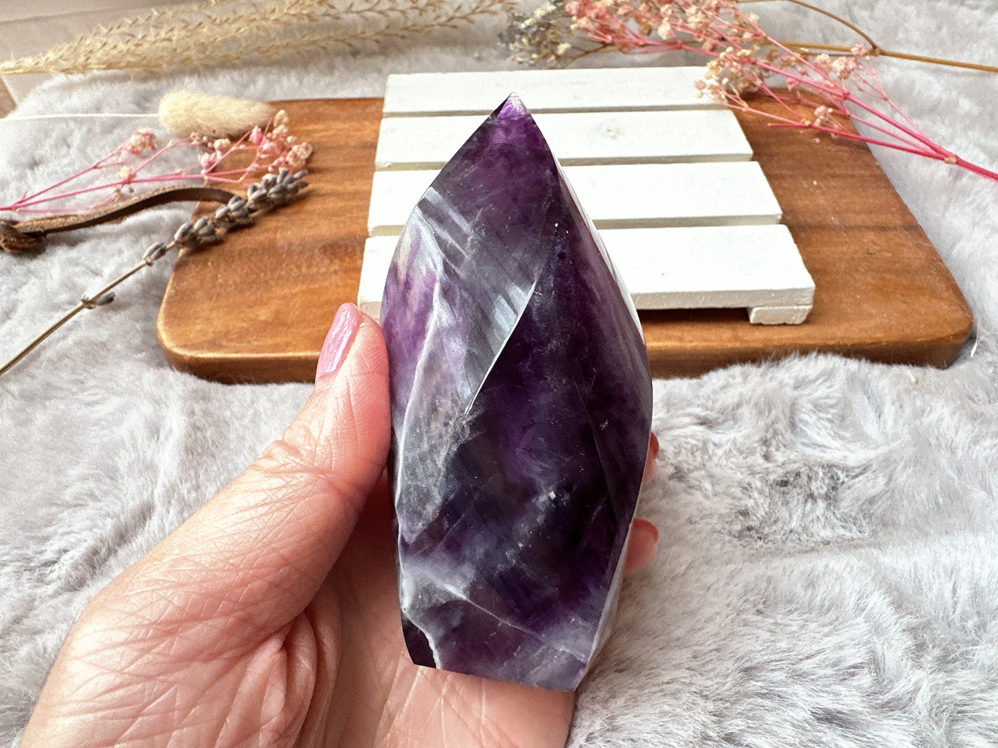 Watermelon Fluorite Flame