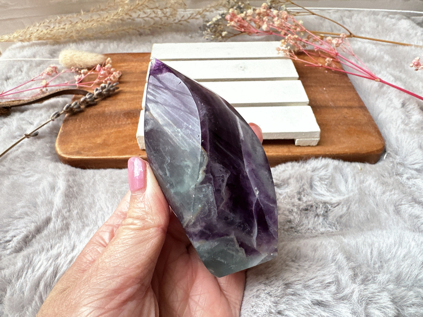 Watermelon Fluorite Flame