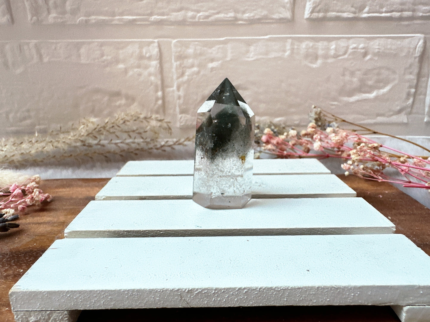 Mini Garden Quartz Tower Obelisk