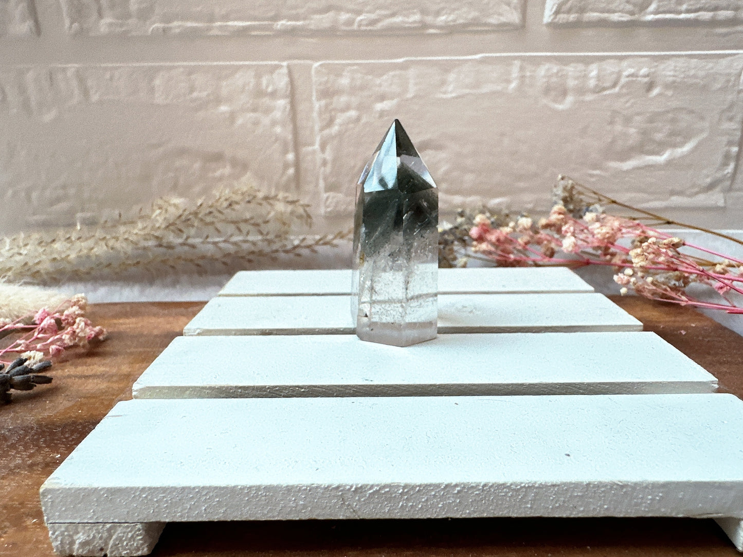Mini Garden Quartz Tower Obelisk