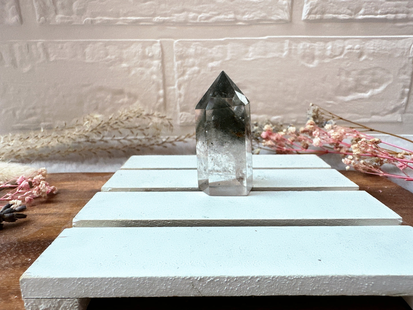 Mini Garden Quartz Tower Obelisk